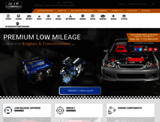 usedjapanmotors.com screenshot