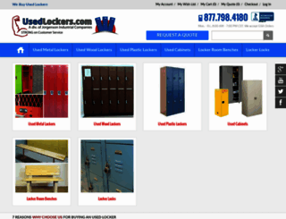 usedlockers.com screenshot