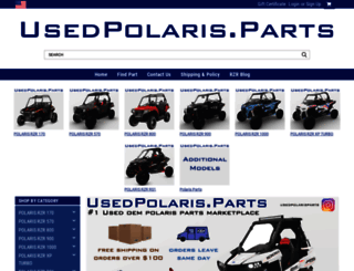 usedpolaris.parts screenshot
