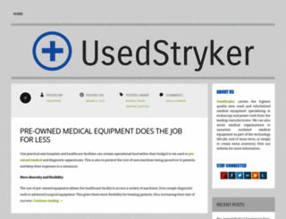 usedstryker.wordpress.com screenshot