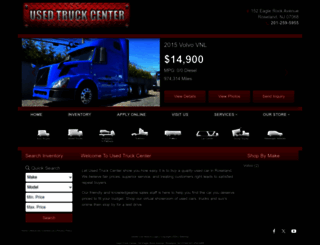 usedtruckcenter.com screenshot