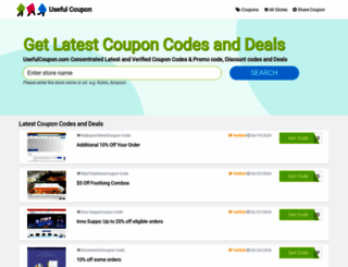 usefulcoupon.com screenshot