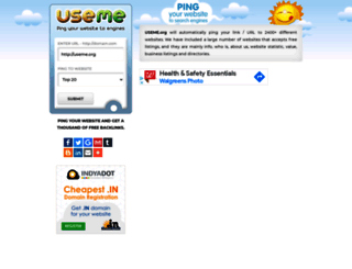 useme.org screenshot