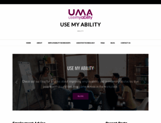 usemyability.com screenshot