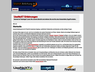 usenet-anleitung.de screenshot