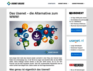 usenet-deluxe.com screenshot