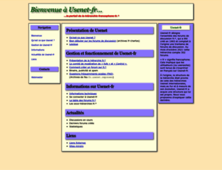 usenet-fr.net screenshot