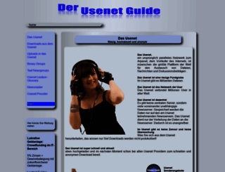 usenet-guide.de screenshot