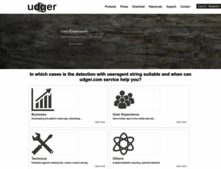 user-agent-string.info screenshot