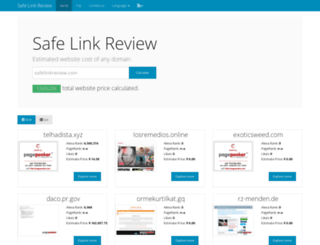 user.safelinkreview.com screenshot