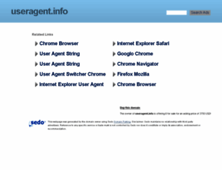 useragent.info screenshot