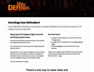 userdefenders.com screenshot