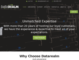 users.datarealm.com screenshot