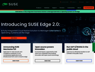 users.suse.com screenshot