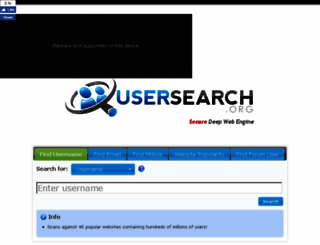 usersearch.net screenshot