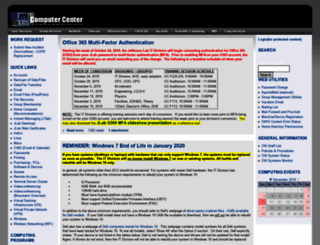 userweb.jlab.org screenshot