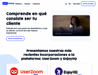 userzoom.es screenshot