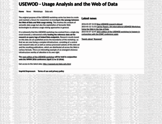 usewod.org screenshot