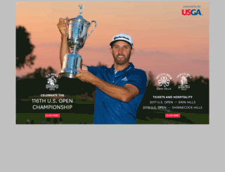 usga.usopen.com screenshot