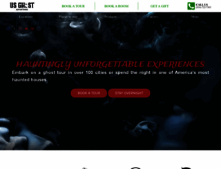 usghostadventures.com screenshot