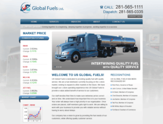 usglobalfuels.com screenshot