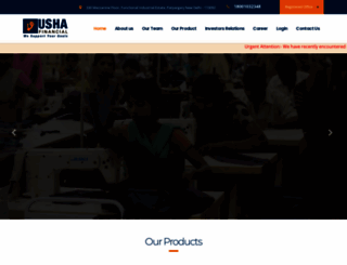 ushafinancial.com screenshot
