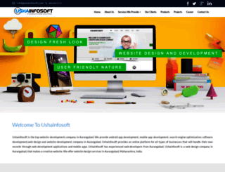 ushainfosoft.com screenshot
