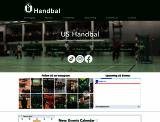 ushandbal.nl screenshot