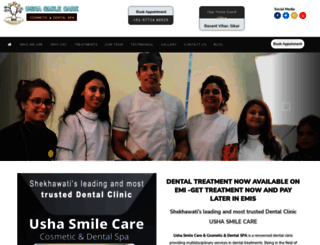 ushasmilecare.com screenshot