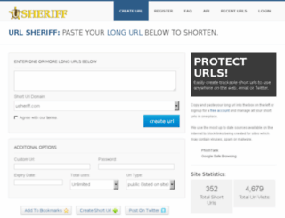 usheriff.com screenshot