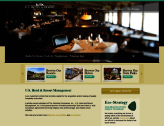 ushotels-resorts.com screenshot