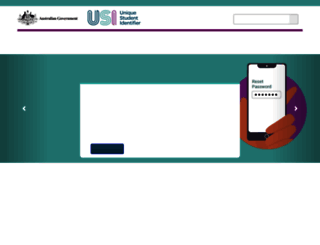 usi.gov.au screenshot