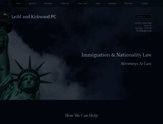 usimmigrationlaw.net screenshot