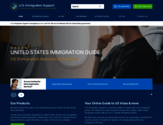 usimmigrationsupport.org screenshot