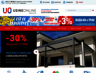 usine-online.com screenshot