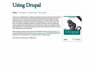 usingdrupal.com screenshot