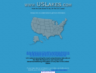 uslakes.net screenshot