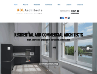 uslarchitects.co.uk screenshot