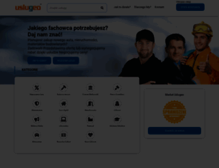 uslugeo.pl screenshot