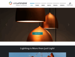 usluminaire.com screenshot