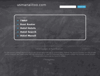 usmanalitoo.com screenshot