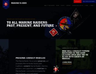 usmarineraiders.org screenshot
