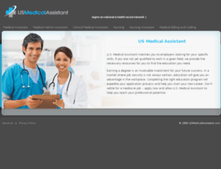 usmedicalassistant.com screenshot