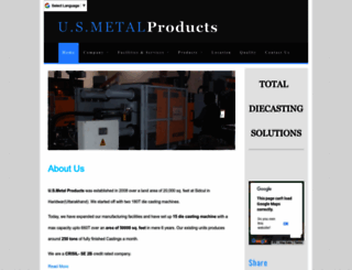 usmetalproducts.com screenshot