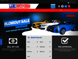 usmotors1.com screenshot