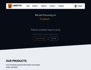 usofts.com screenshot