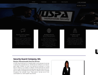 uspanationwidesecurity-ma.com screenshot