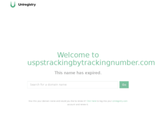uspstrackingbytrackingnumber.com screenshot