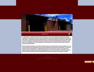 usrecyclinginc.com screenshot
