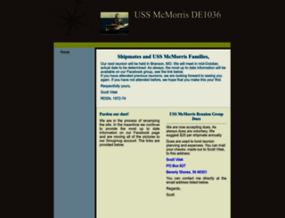 ussmcmorris.org screenshot